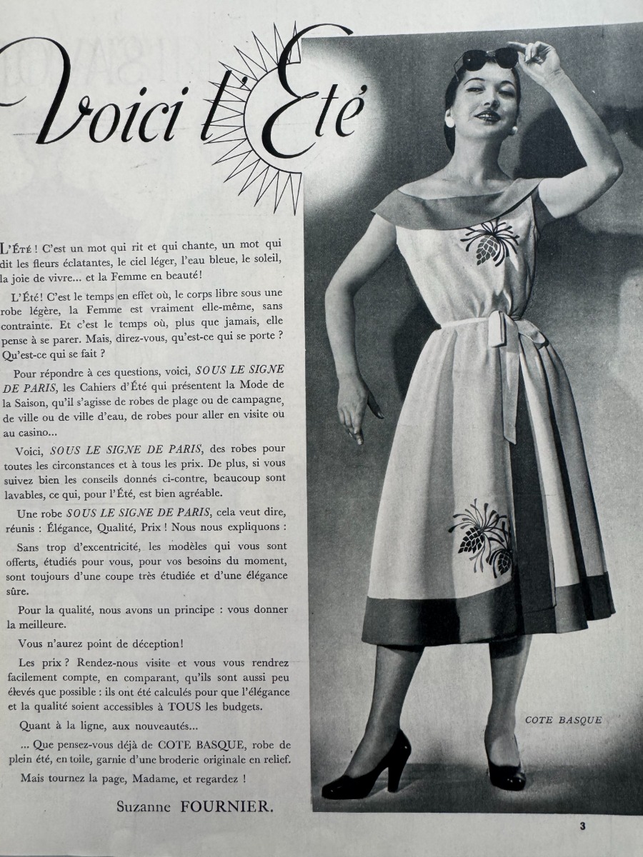 Catalogue vêtements Kaluski Vesoul - Mode vintage année 50 - Vue 3 - Grands Magasins