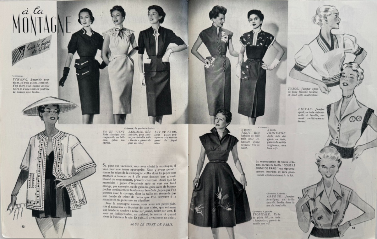 Catalogue vêtements Kaluski Vesoul - Mode vintage année 50 - Vue 4 - Grands Magasins