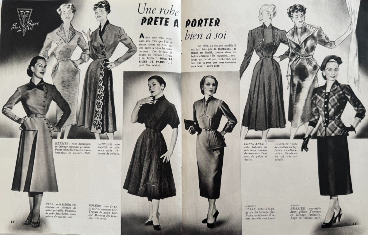 Catalogue vêtements Kaluski Vesoul - Mode vintage année 1952 - Vue 4 - Grands Magasins