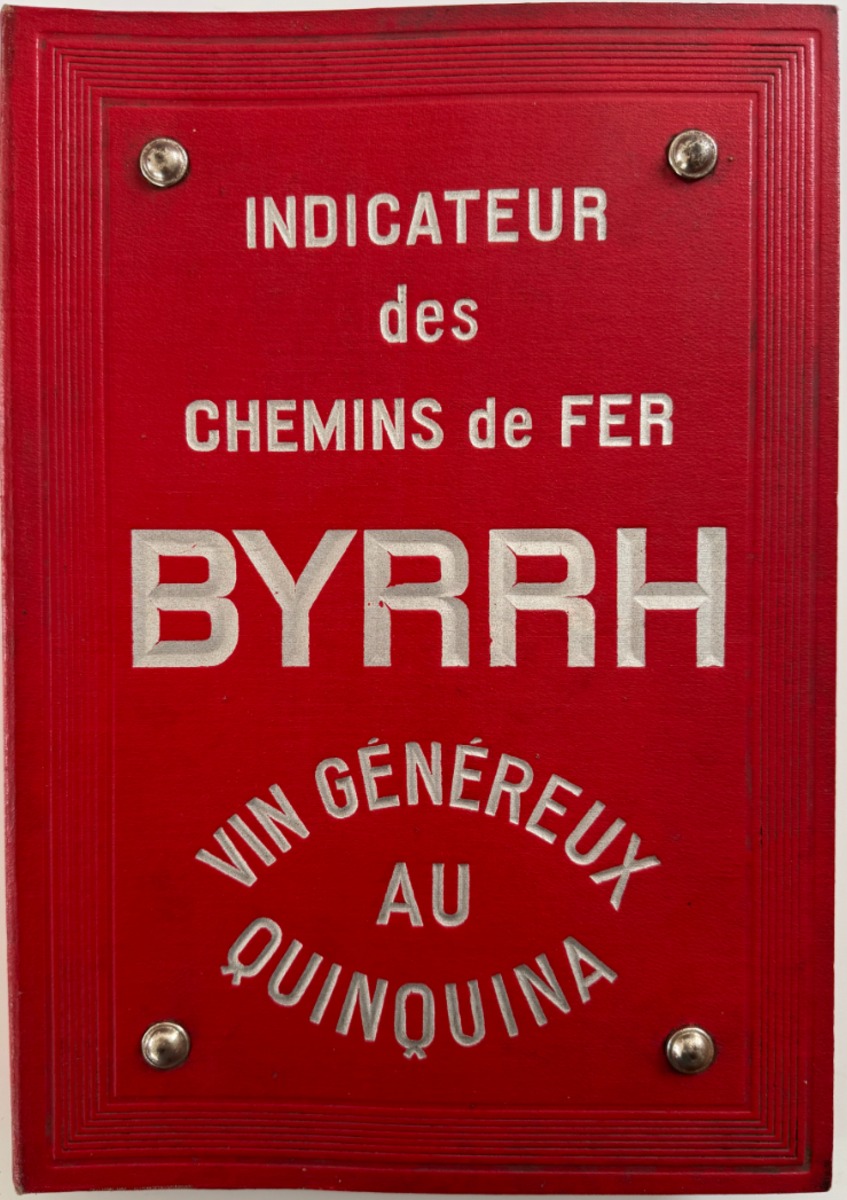 Indicateur chemins de fer chaix 1935 avec sous main Byrrh + 2 affiches de transport - Vue 3 - Divers