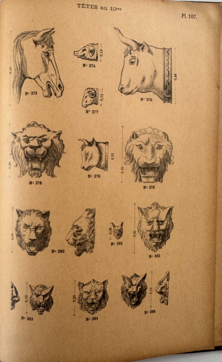 1892 Catalogue d'ornements pour toit coqs, cheneaux, faitages, épis, campanile - Vue 8 - Divers