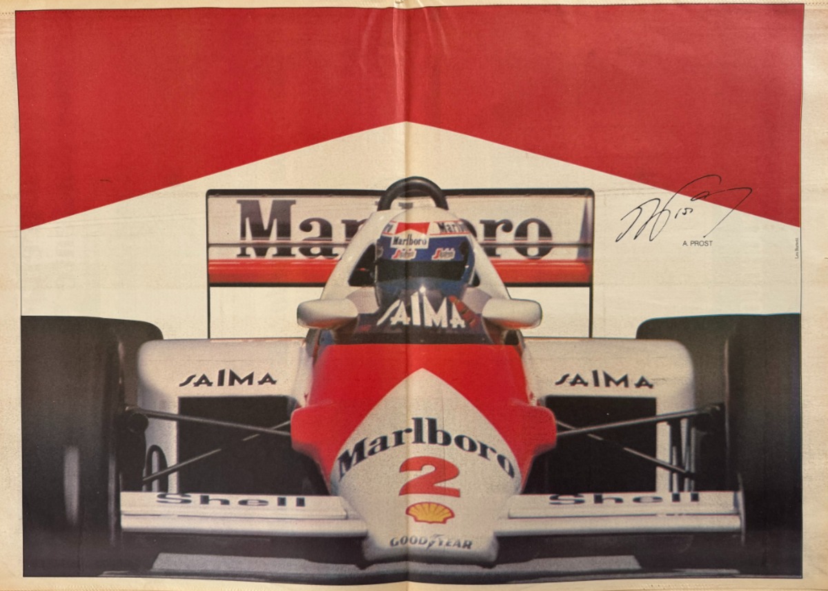 Journal l'équipe octobre 1985  N° hors série - Alain Prost Champion du Monde - Formule 1 - Vue 6 - Journal L'Équipe
