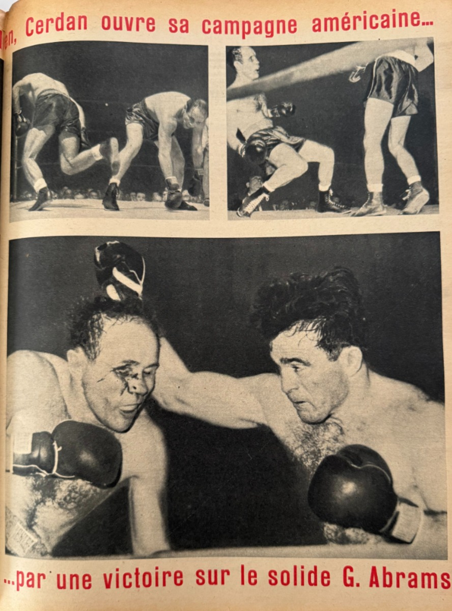 Marcel Cerdan N° Spécial souvenir 1949 - Boxe - Vue 4 - Autres sports