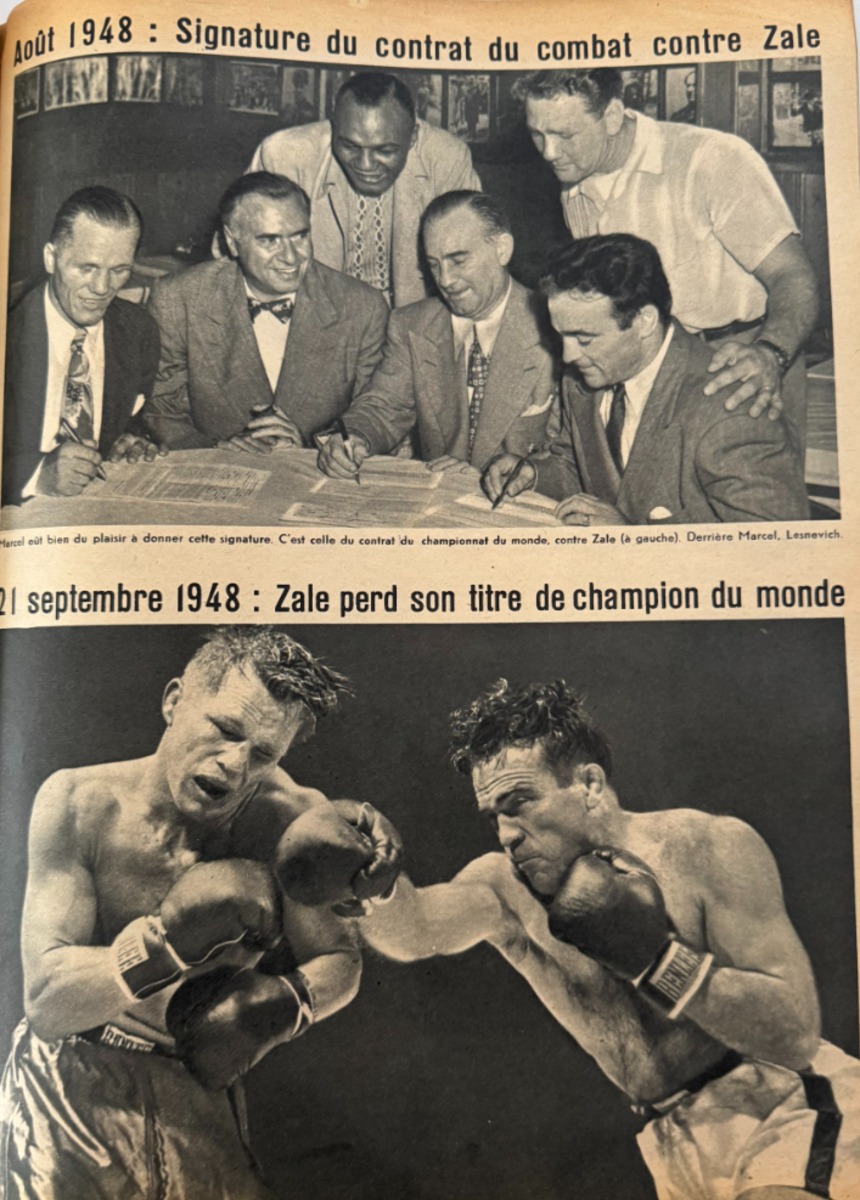 Marcel Cerdan N° Spécial souvenir 1949 - Boxe - Vue 5 - Autres sports