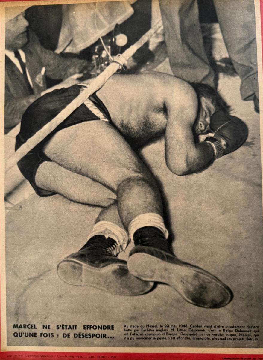 Marcel Cerdan N° Spécial souvenir 1949 - Boxe - Vue 6 - Autres sports