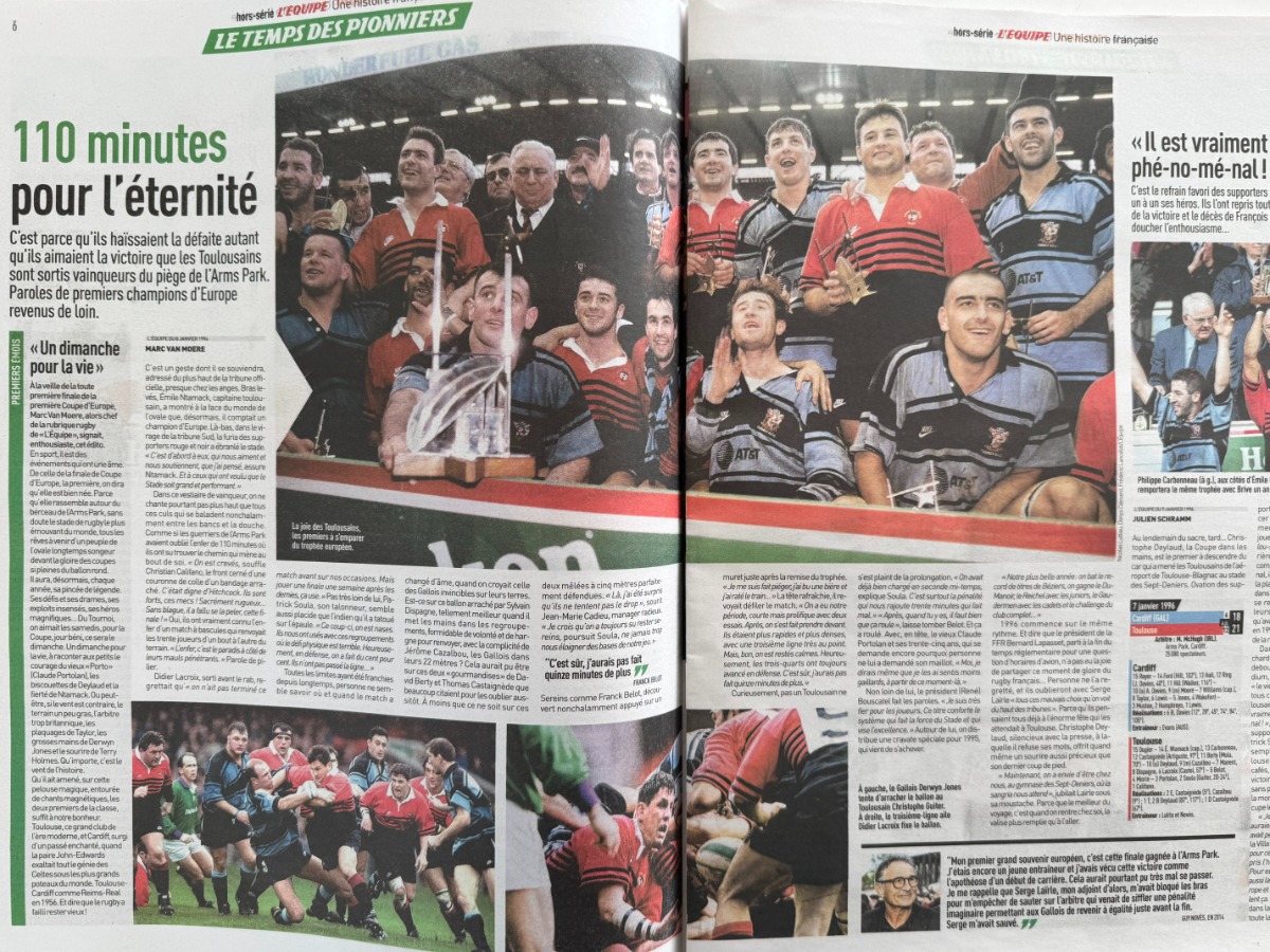 Journal l'équipe avril 2026 Rugby Coupe d'Europe 1996 - 2026 N° Hors série - Vue 3 - Rugby