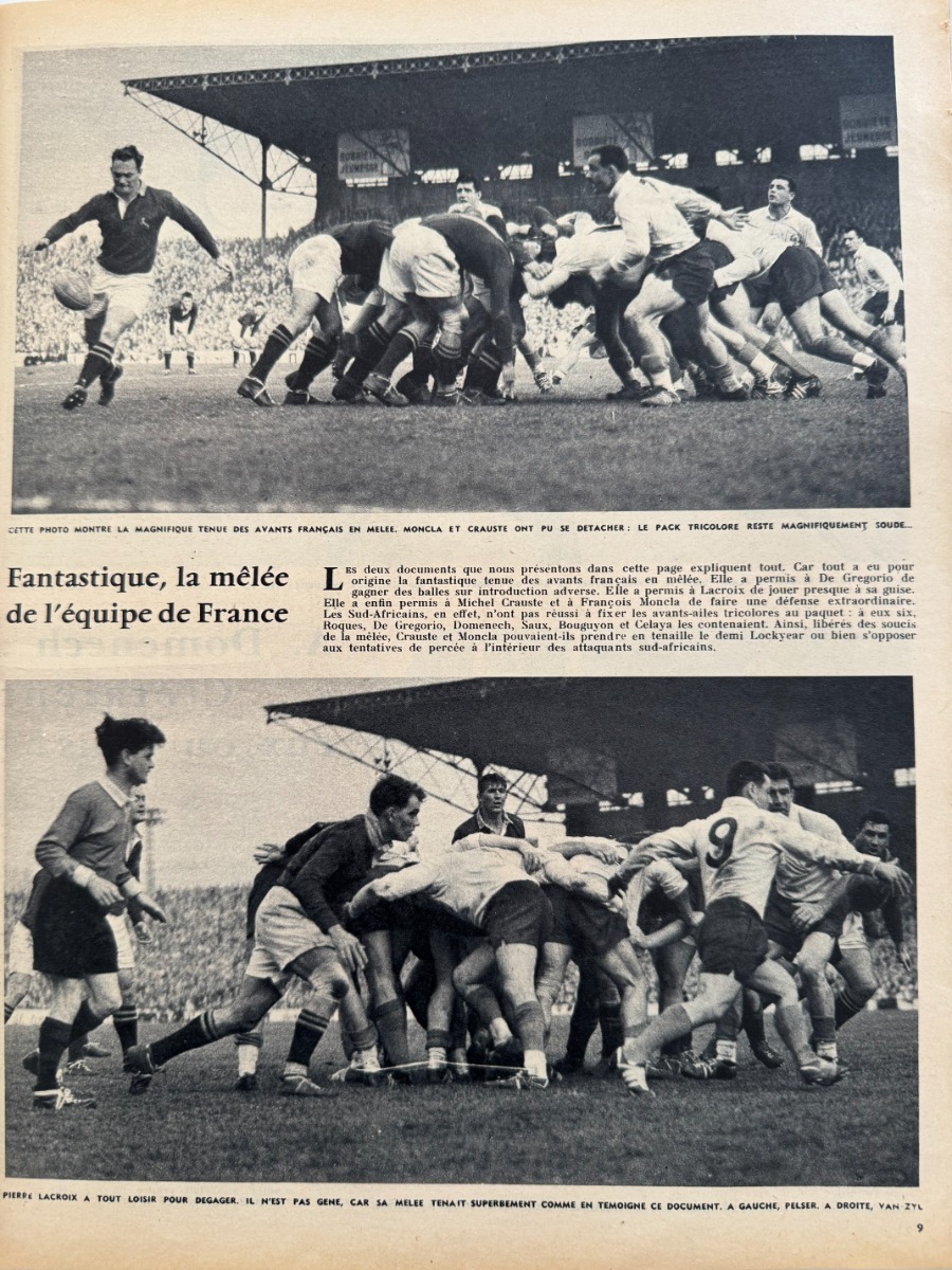 Miroir des sports 1961 Spécial Springboks - Afrique du Sud - Rugby - Vue 2 - Rugby