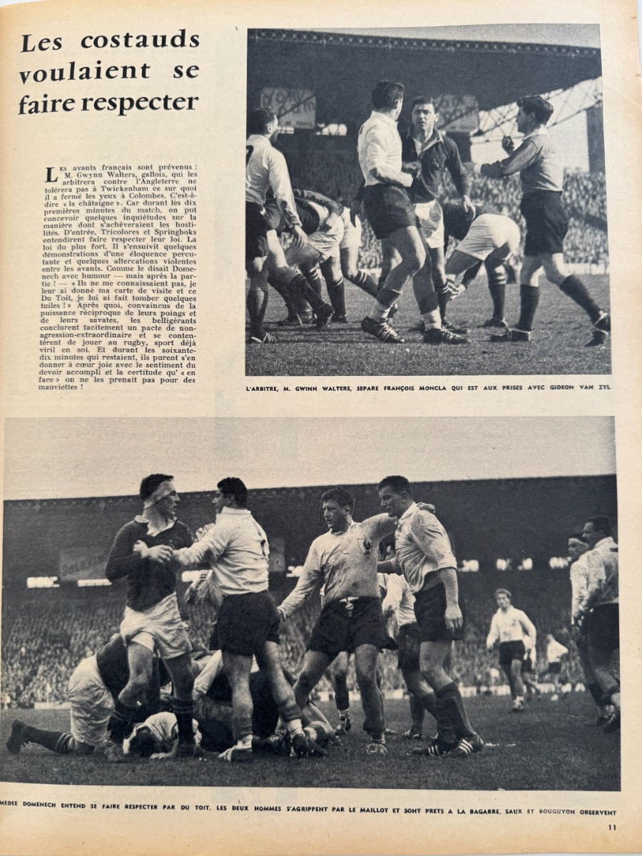 Miroir des sports 1961 Spécial Springboks - Afrique du Sud - Rugby - Vue 4 - Rugby