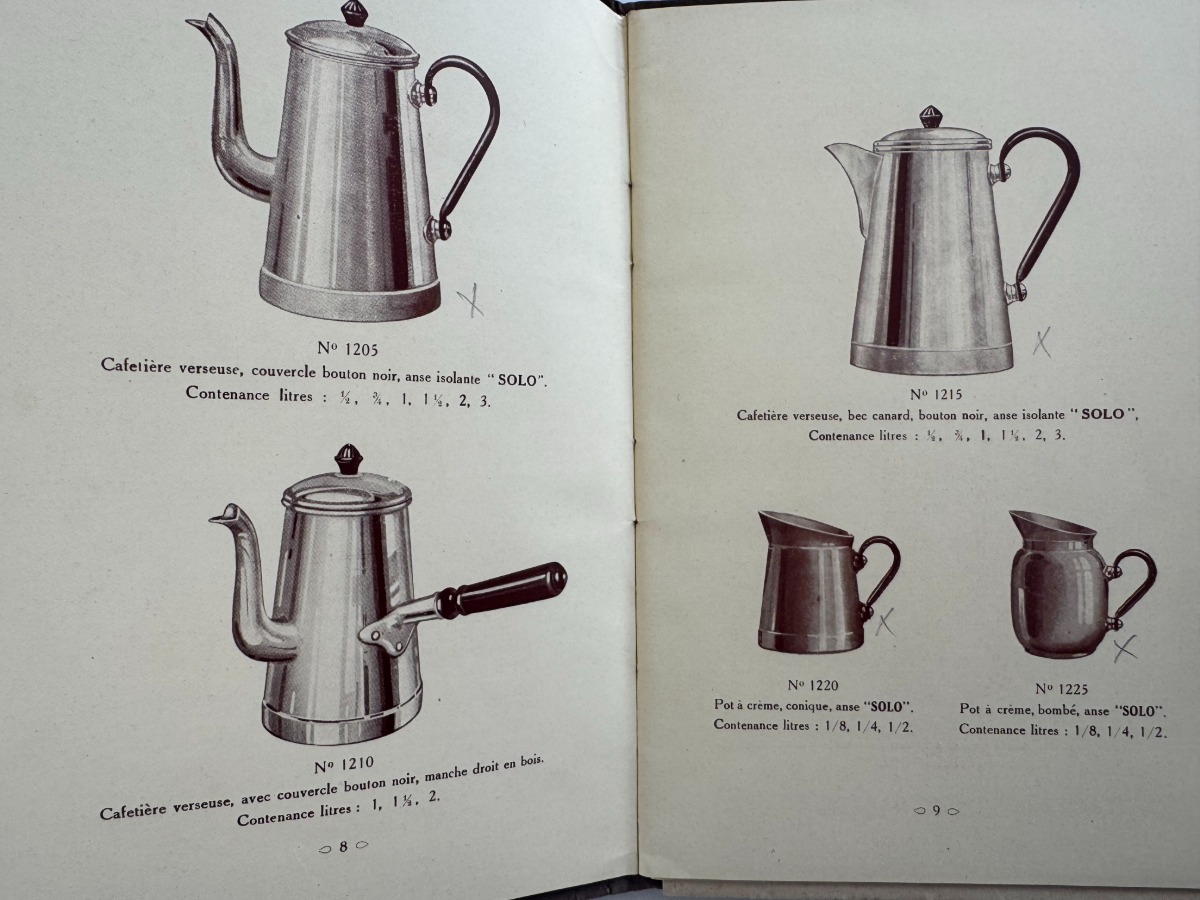 Catalogue aluminium pur - Cafetière - Bouillotte - Sceau - Sigg - 1928 - - Vue 4 - Divers