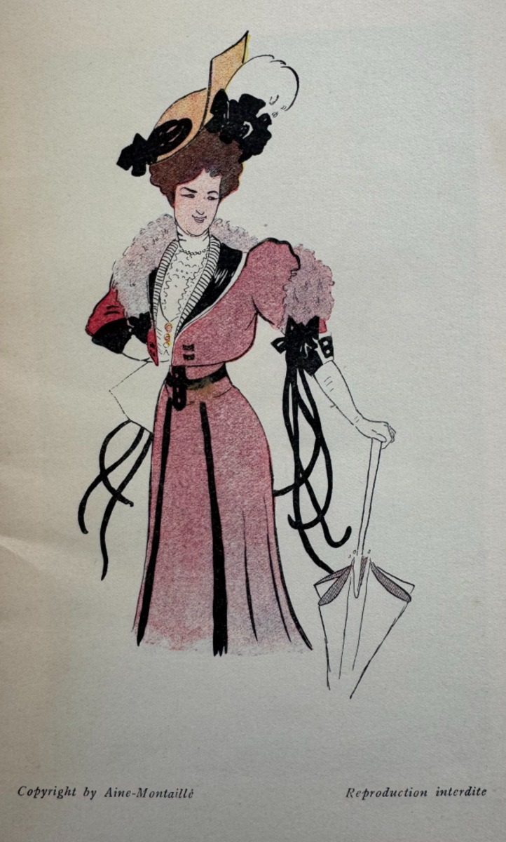 Catalogue AINE-MONTAILLE - MICH‎ ‎Costumes Inédits de Aine-Montaillé - vêtement - art nouveau - Vue 3 - Divers