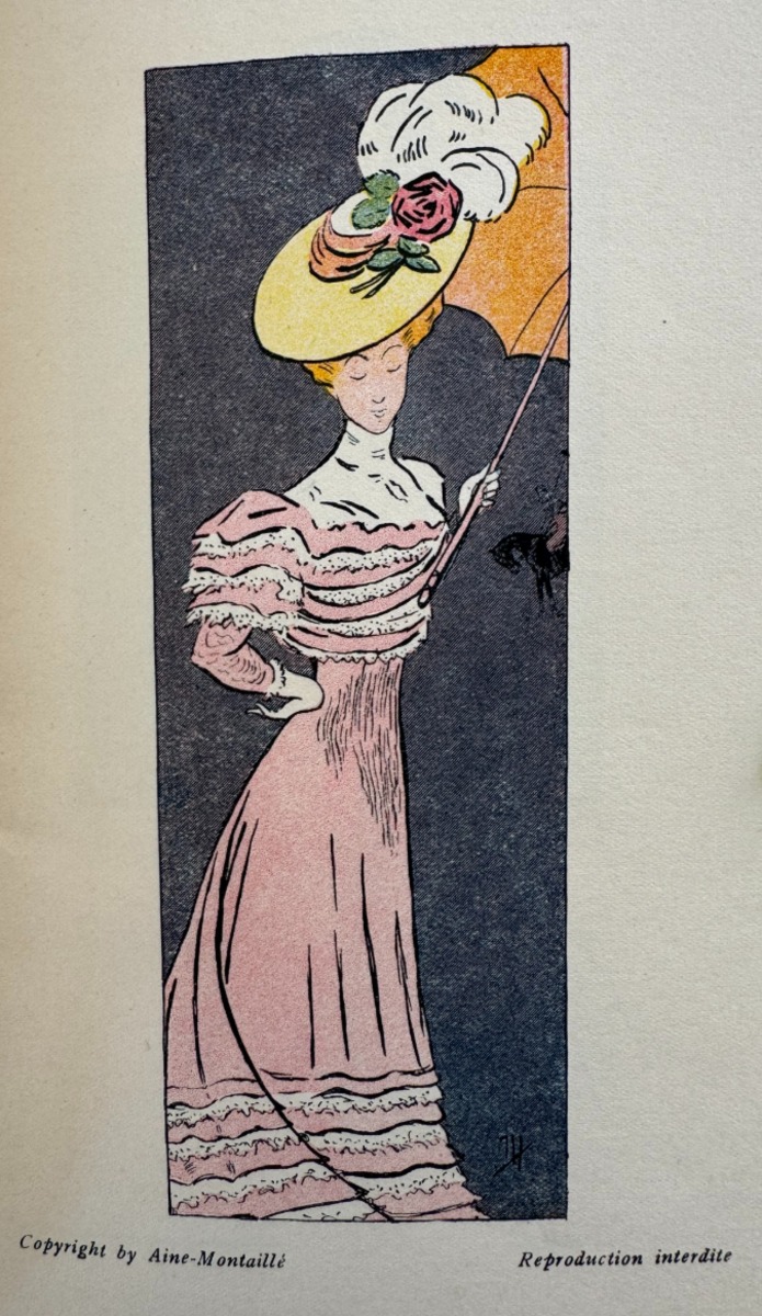 Catalogue AINE-MONTAILLE - MICH‎ ‎Costumes Inédits de Aine-Montaillé - vêtement - art nouveau - Vue 4 - Divers