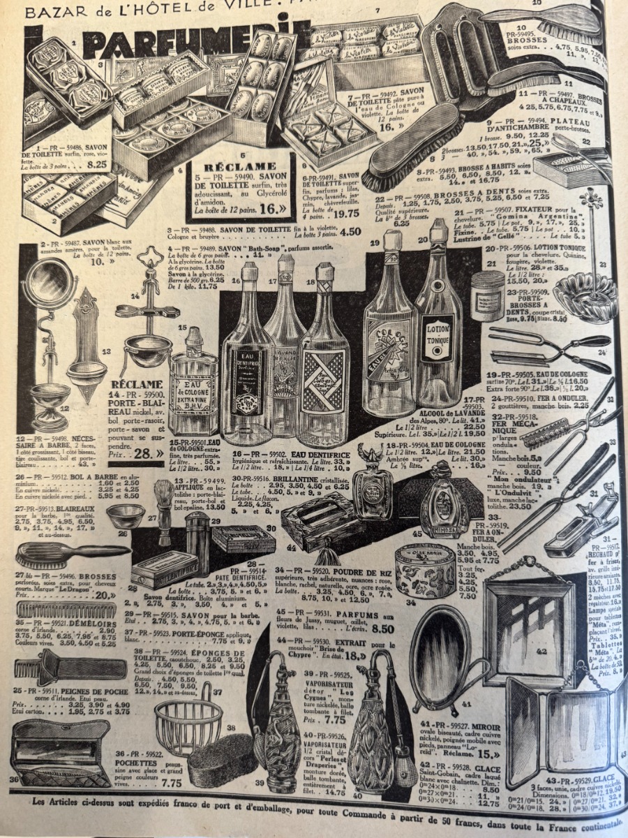 Catalogue Bazar de l'hôtel de ville hiver 1929 - Vue 3 - Grands Magasins