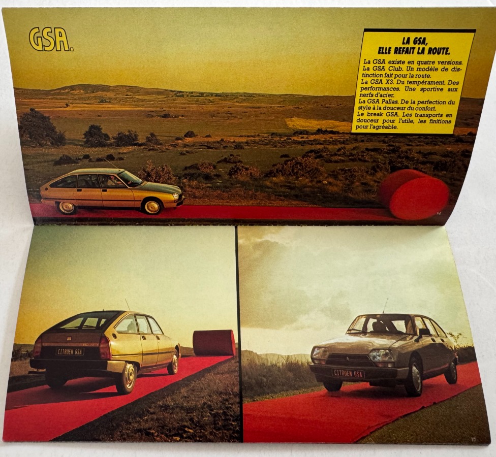 Catalogue Citroen 2 CV Dyane - Mehari - LNA - Visa - GS - - Vue 6 - Auto