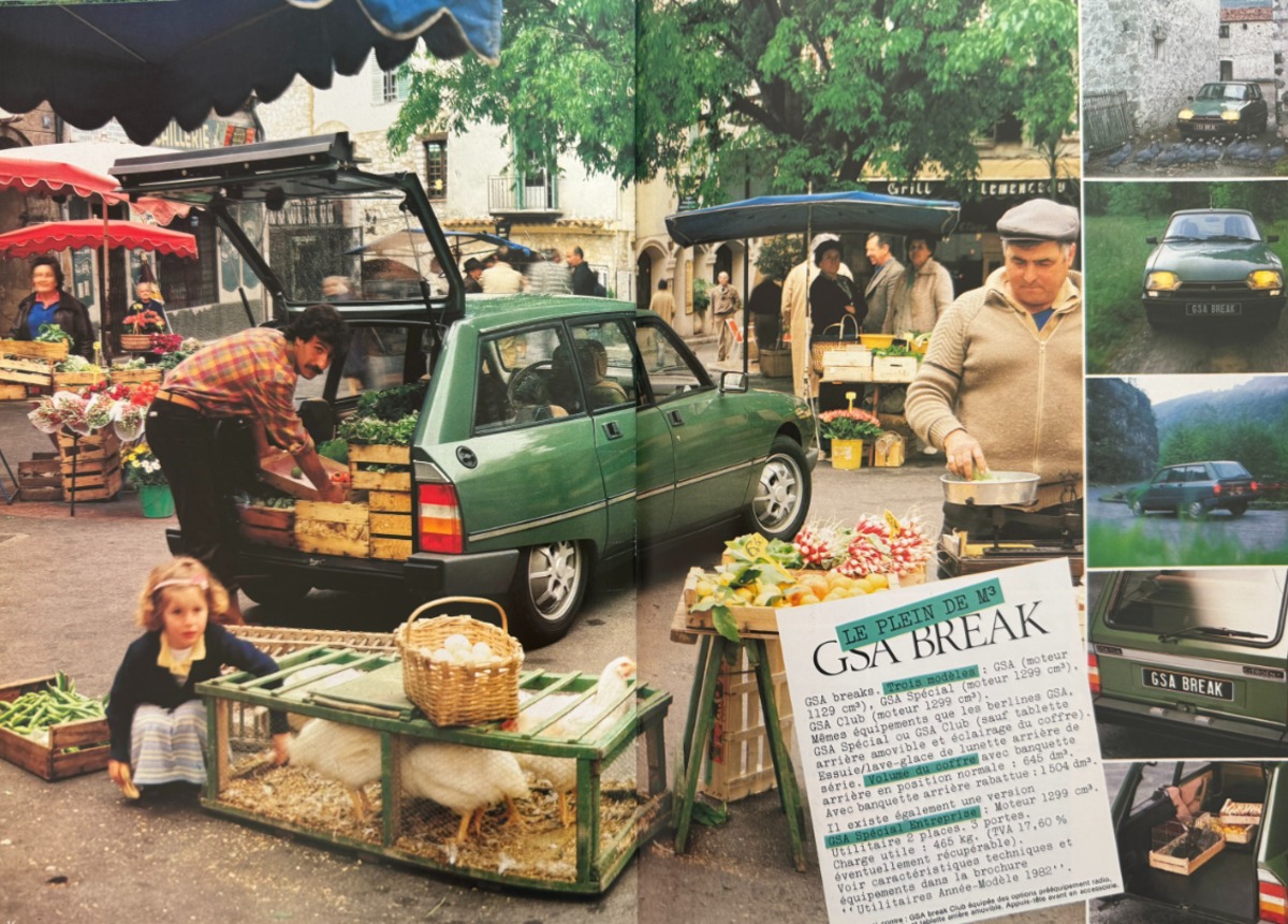 Catalogue Citroen GSA année 1982 - - Vue 4 - Auto