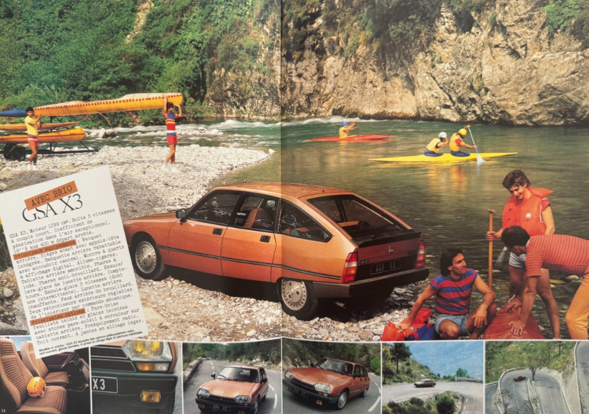 Catalogue Citroen GSA année 1982 - - Vue 5 - Auto