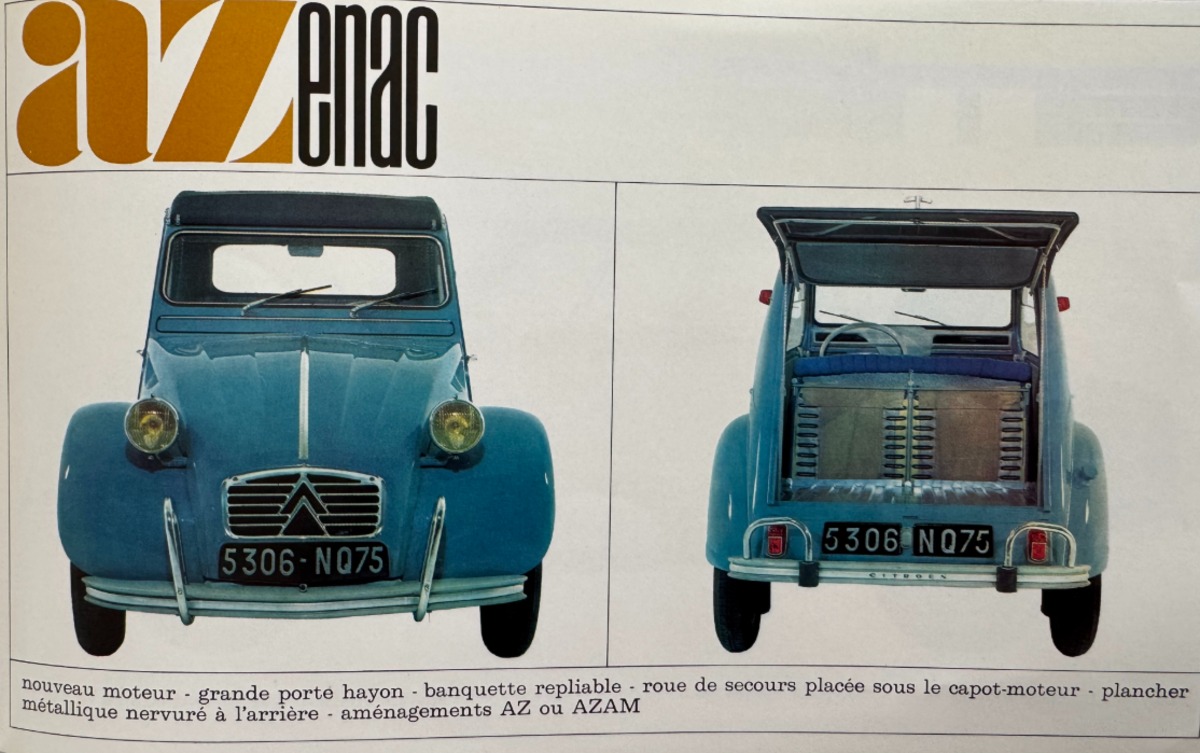 catalogue Citroen AZL - Ami6 - Azenac - Azam 1964 - Vue 2 - Auto