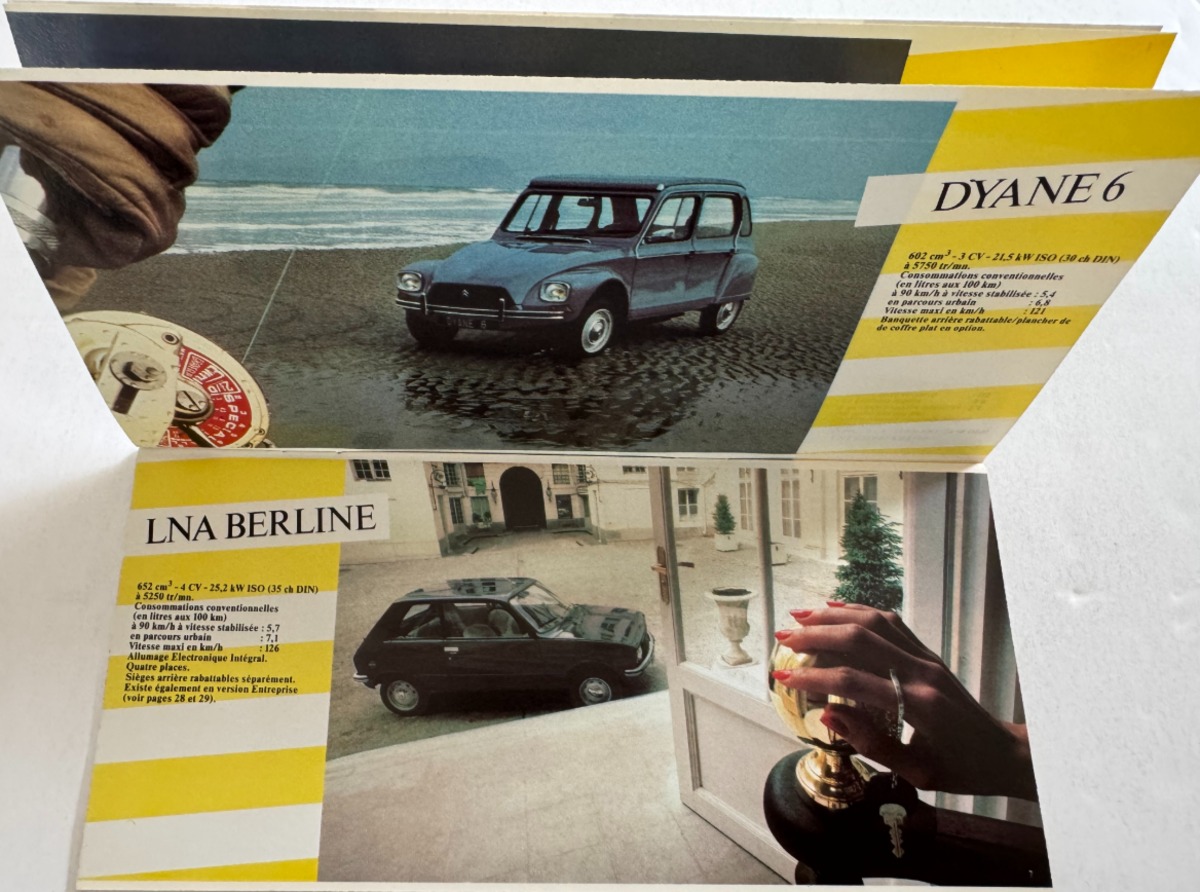 catalogue Citroen 2cv - GSA . Mehari . Visa . CX . LNA . C35 . Fourgon 1982 - Vue 4 - Auto