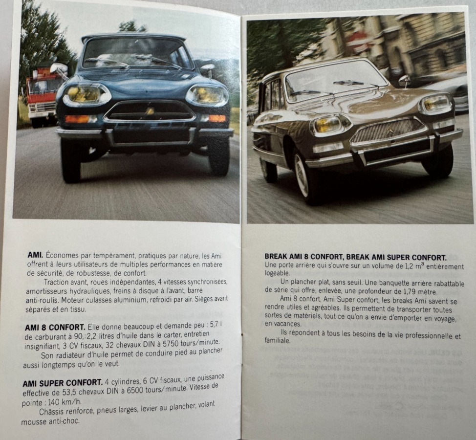 catalogue Citroen AMI . GS . CX . 1976 - Vue 2 - Auto