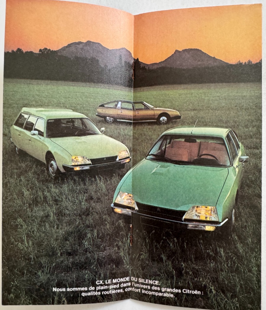 Catalogue Citroen AMI 8 . LN . GS . CX . 1977 - Vue 4 - Auto