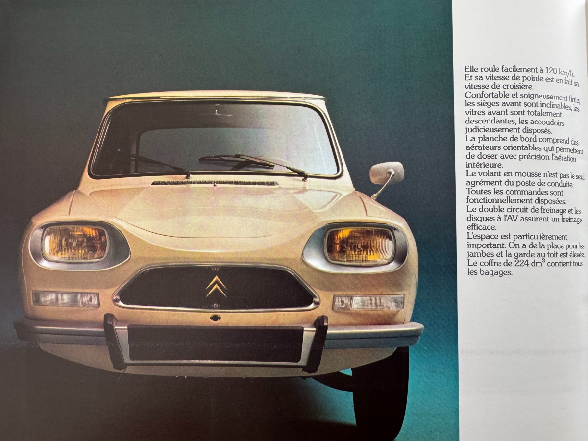 Catalogue Les petites Citroen 2 CV - Dyane - Méhari - Ami 8 - année 1976 - Vue 6 - Auto