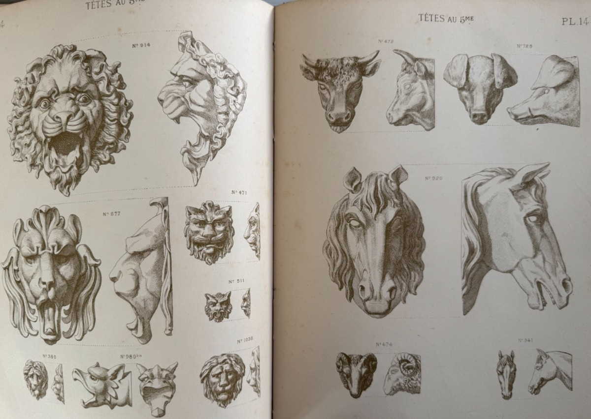 1887 - Catalogue ornements en zinc ed. Coutelier Paris – 191 planches - Vue 5 - Divers