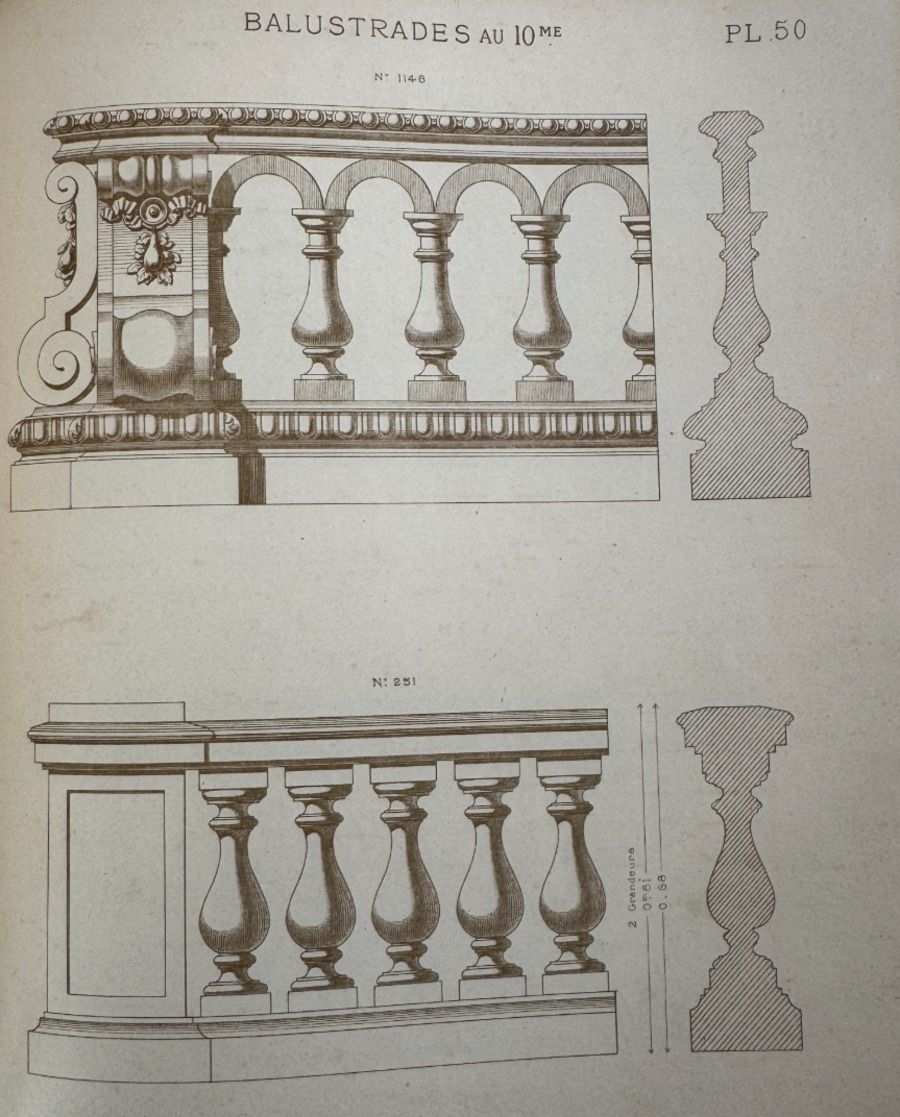 1887 - Catalogue ornements en zinc ed. Coutelier Paris – 191 planches - Vue 10 - Divers