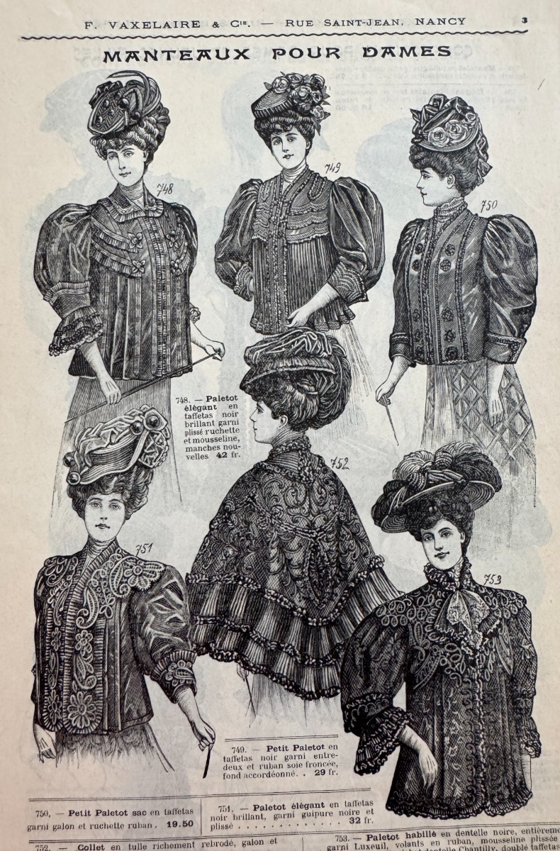 1907 Catalogue de mode pour Dame - Nancy - Vue 3 - Grands Magasins