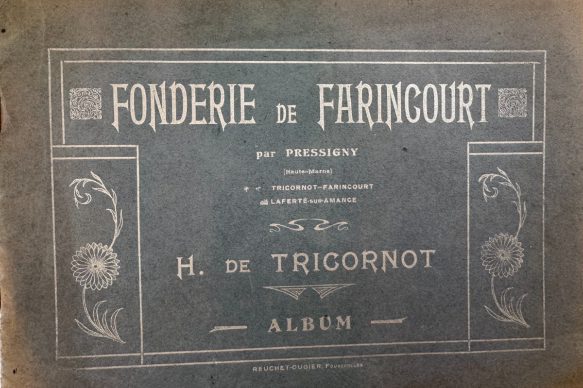 Catalogue ancien 1922 Fonderie Farincourt + tarif Haute-Marne fonte fourneaux - Vue 1 - Divers