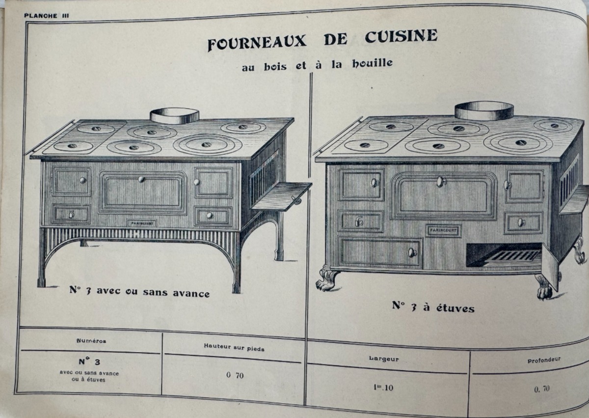 Catalogue ancien 1922 Fonderie Farincourt + tarif Haute-Marne fonte fourneaux - Vue 2 - Divers