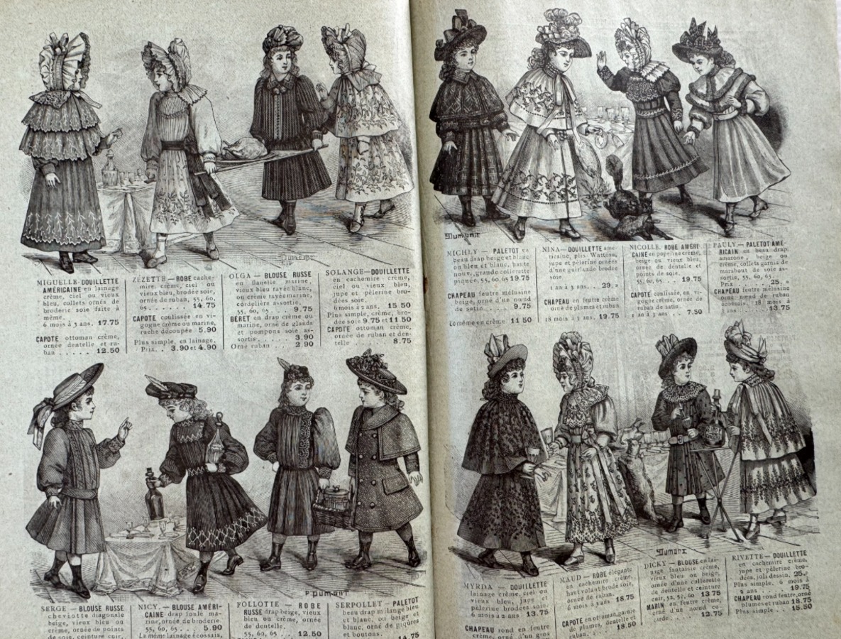 1892 Catalogue Le Printemps - Mode - Paris - Grands Magasins - Vue 3 - Grands Magasins