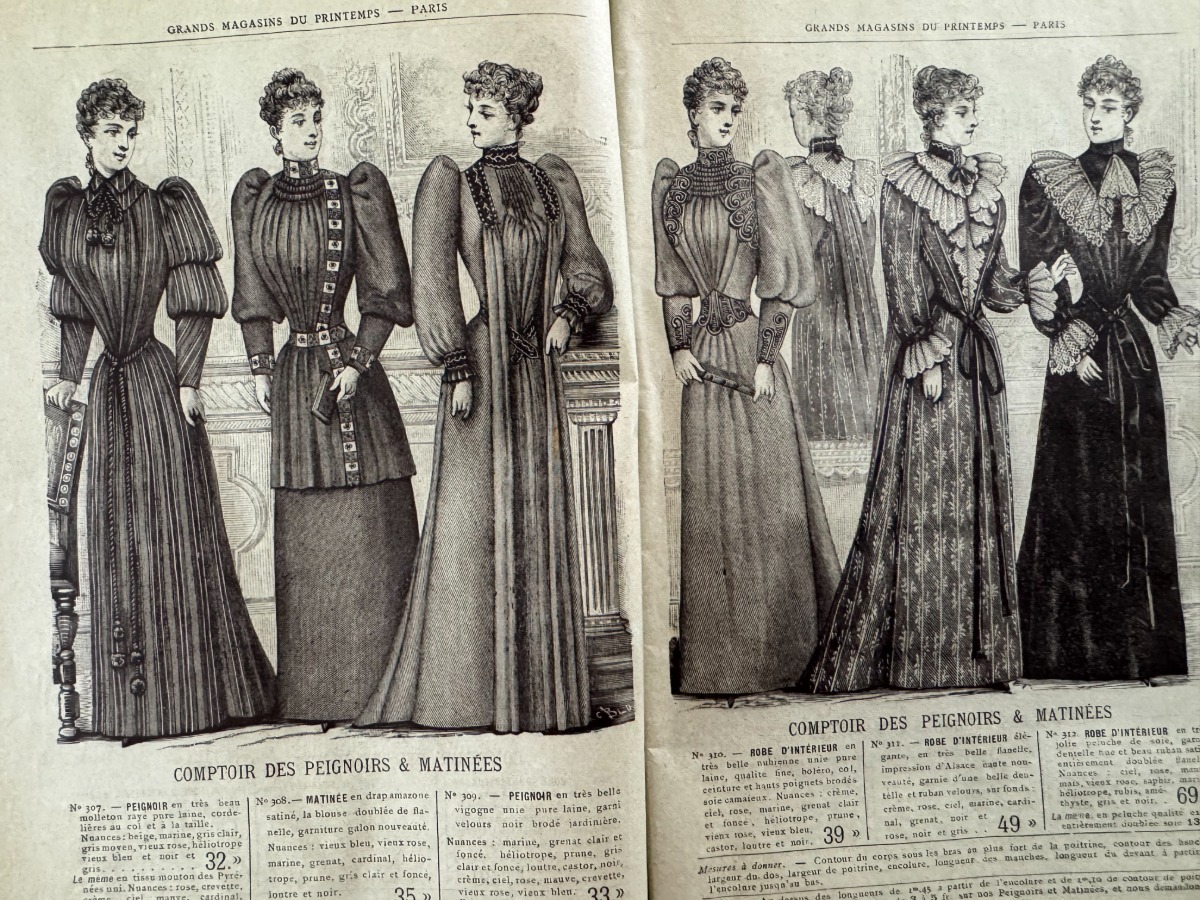 1892 Catalogue Le Printemps - Mode - Paris - Grands Magasins - Vue 4 - Grands Magasins