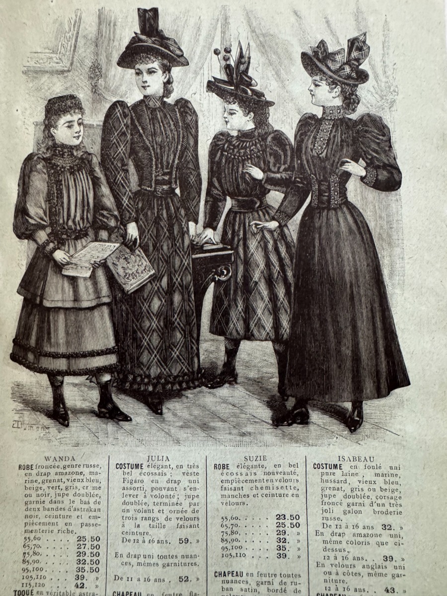 1892 Catalogue Le Printemps - Mode - Paris - Grands Magasins - Vue 7 - Grands Magasins