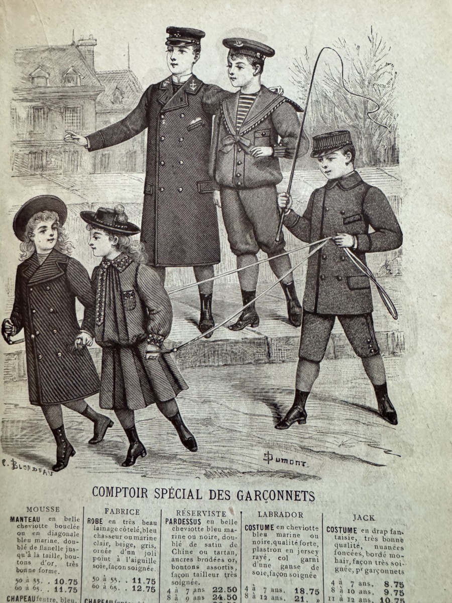 1892 Catalogue Le Printemps - Mode - Paris - Grands Magasins - Vue 9 - Grands Magasins