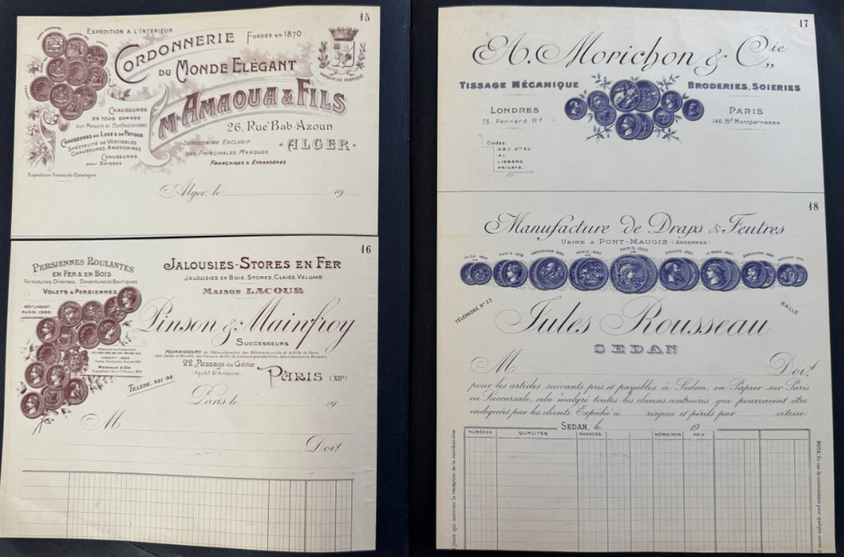 1910 Catalogue Spécimen / Album de Représentant - Lithographie & Imprimés Commerciaux - Vue 4 - Divers