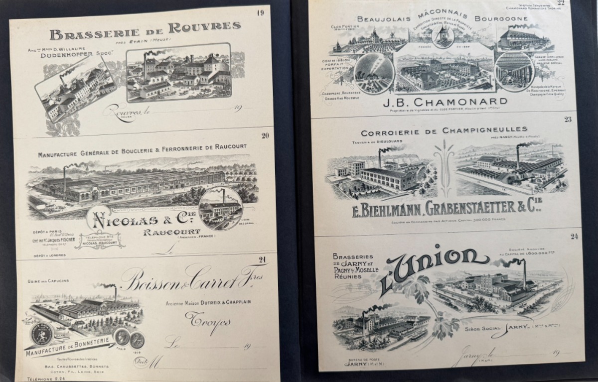 1910 Catalogue Spécimen / Album de Représentant - Lithographie & Imprimés Commerciaux - Vue 7 - Divers