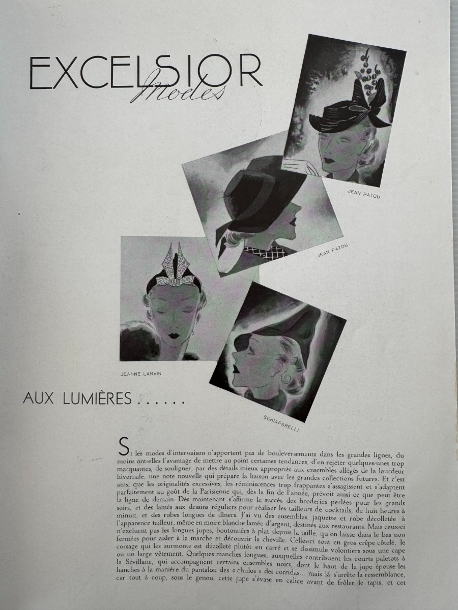 Excelsior - Revue de Mode - Hiver 1936 - Vue 3 - Autres