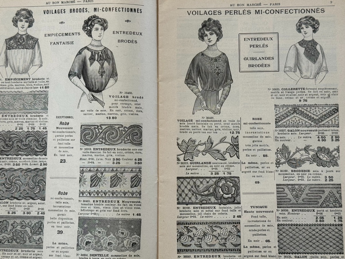 1911 Catalogue Au Bon Marché - Mode - Paris - Vue 3 - Grands Magasins