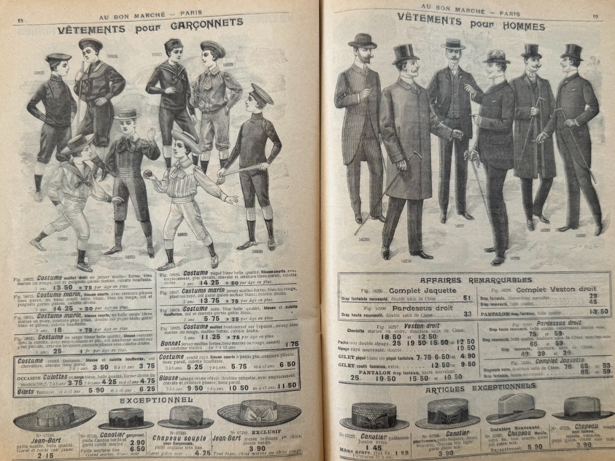 1904 Catalogue Au Bon Marché - Mode - Paris - Vue 9 - Grands Magasins