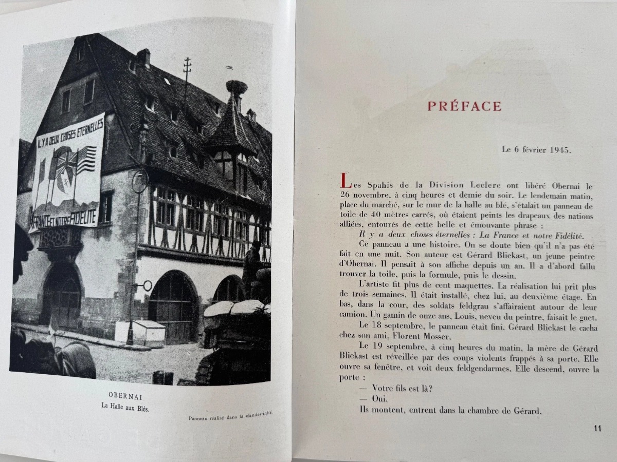 1953 L'Ombre sur nos Cloches – G. Bieckast – Exemplaire avec dédicace ALSACE - Vue 5 - Livres anciens