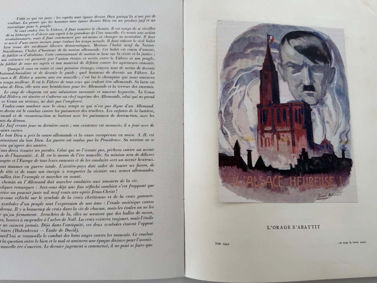 1953 L'Ombre sur nos Cloches – G. Bieckast – Exemplaire avec dédicace ALSACE - Vue 8 - Livres anciens