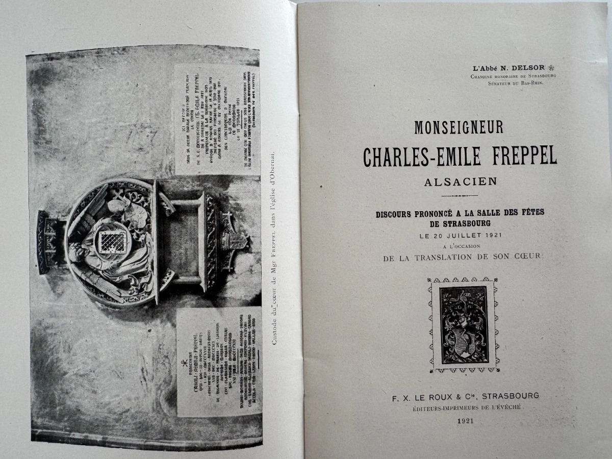 1921 Monsieur Charles Emile Freppel - Strasbourg - Alsace - Vue 2 - Livres anciens
