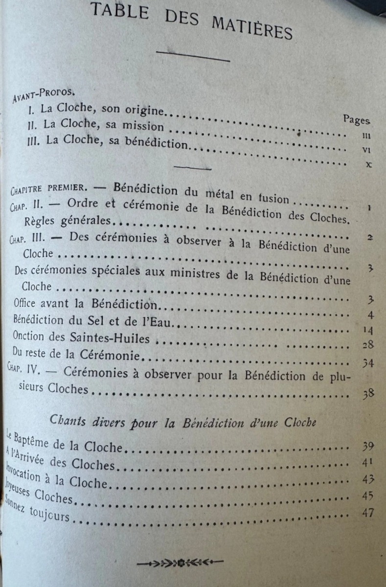 Cérémonial de la bénédiction des cloches.Fonderie Paccard d'Annecy-le-Vieux (Haute-Savoie). - Vue 3 - Livres anciens