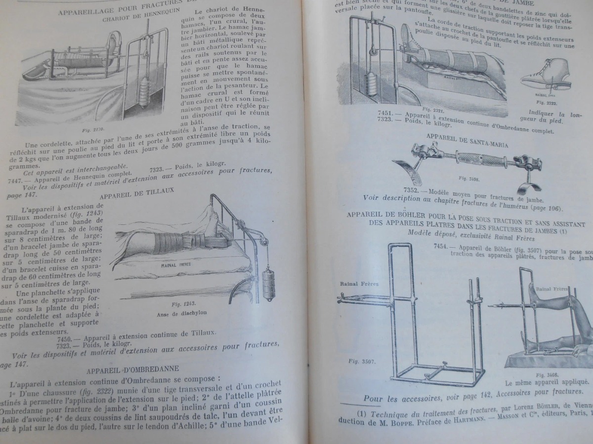 1934 - Catalogue Général RAINAL FRÈRES (1825-1934) – Matériel Médical et Chirurgical - Vue 9 - Divers