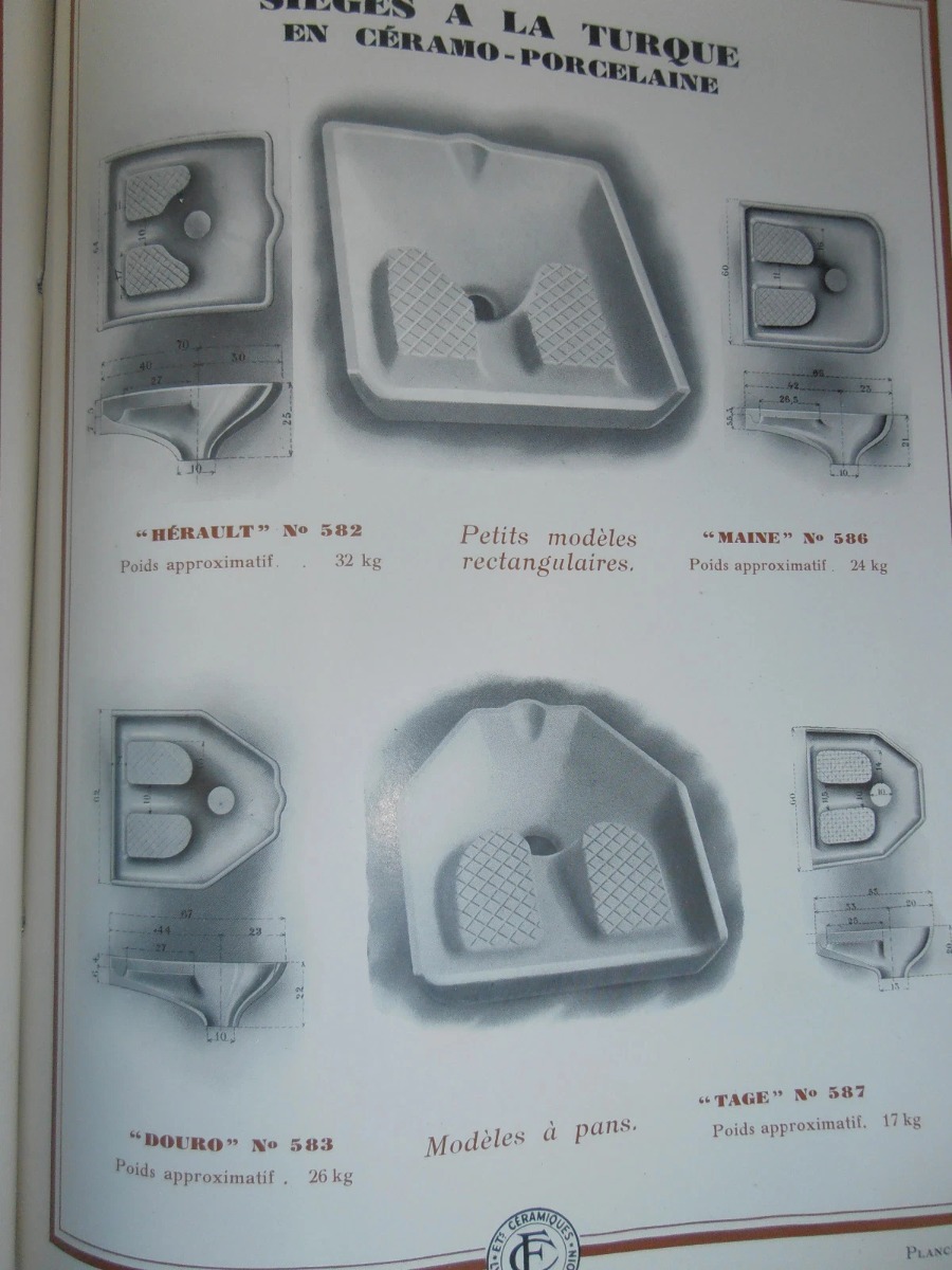 1930 - Catalogue céramiques lavabos bidets - éviers Lyon Vaise et Digoin - Vue 6 - Divers