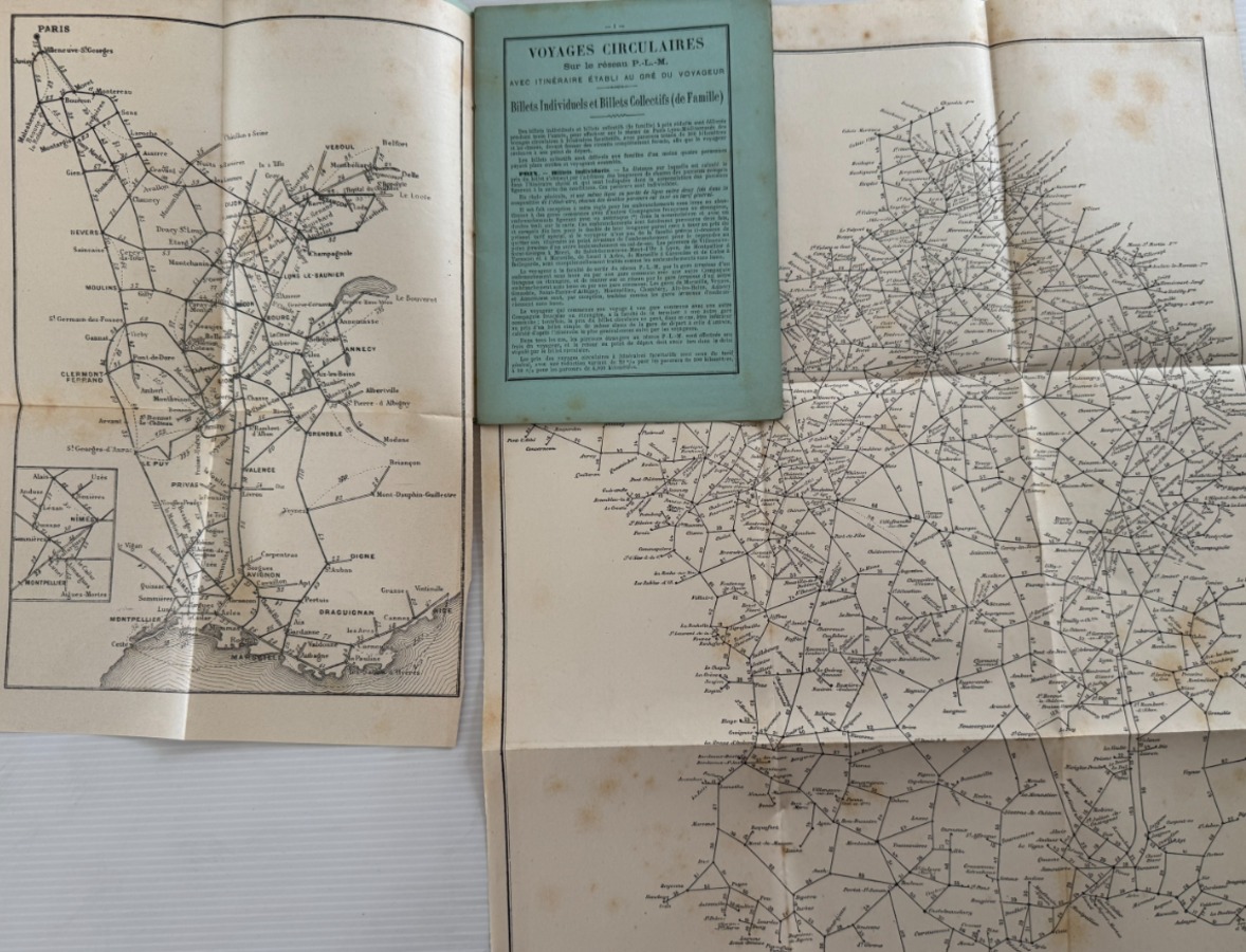 1889 Horaire des Chemins de fer de Paris-Lyon-Méditerranée - Chamonix - Non Chaix - Vue 2 - Autres