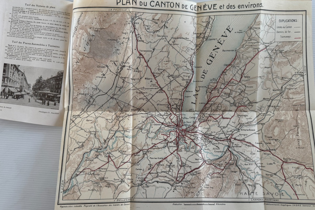 1922 Guide touristique - Huit Jours à Genève - Suisse - Vue 7 - Autres